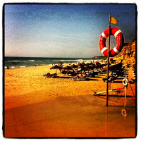 #beach #ocean #sea #holidays #iphone #algarve #portugal #2011 #sky #lifesaver